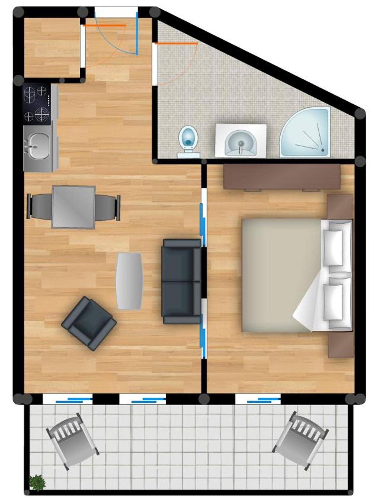 Ferienwohnung Residenz am Balmer See - FeWo 16 Exterior foto